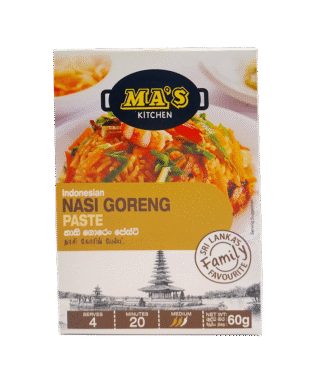 Pasta indoneziana Nasi Goreng este un amestec de condimente care este folosit în mod obisnuit in bucataria indoneziana pentru a face un preparat popular de orez prajit cunoscut sub numele de Nasi Goreng.