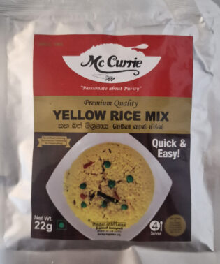 Mix pentru orez galben 22g McCurrie