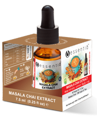 Extractul Masala Chai, perfect condimentat si indulcit natural, cu note de cardamom, piper negru, ghimbir, scortisoara, cuisoare si miere, este cremos si are un gust echilibrat, condimentat si dulce la fiecare inghititura.